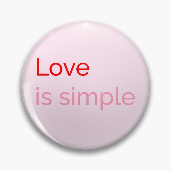 Artikelvorschau, Liebe ist einfach – Minimalistisches Valentinstagsdesign entworfen und verkauft von stereonut.