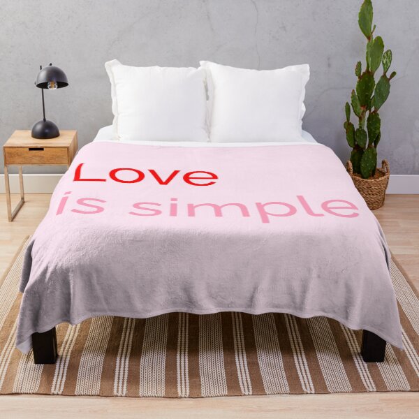Item preview, Love is Simple – Minimalist Valentine Design designed and sold by stereonut.