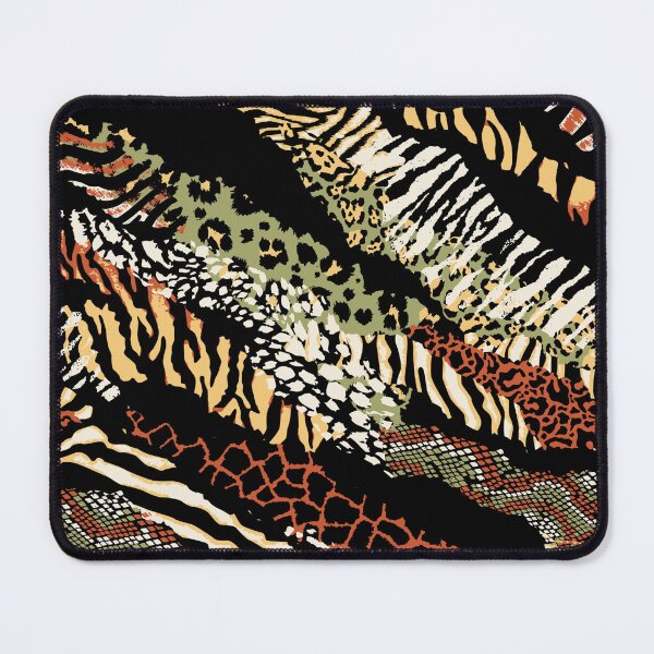 Item preview, Retro Tropical Animal Print Abstract Collage designed and sold by RetroMaggie.