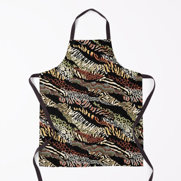 Item preview, Retro Tropical Animal Print Abstract Collage designed and sold by RetroMaggie.