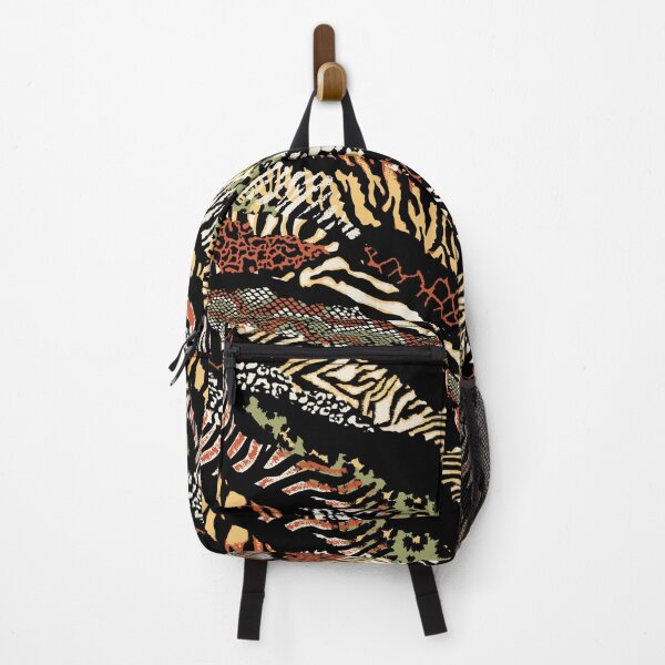 Item preview, Retro Tropical Animal Print Abstract Collage designed and sold by RetroMaggie.