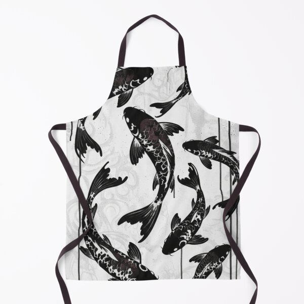 Item preview, Black Koi Fish Ink Flow designed and sold by Trend cool.