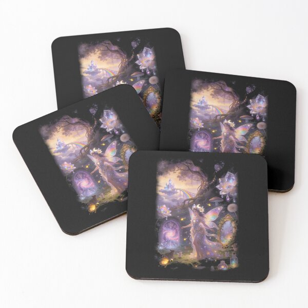 Item preview, Fairy scene with fairy in a fantasy setting designed and sold by TOTO GUYANA.