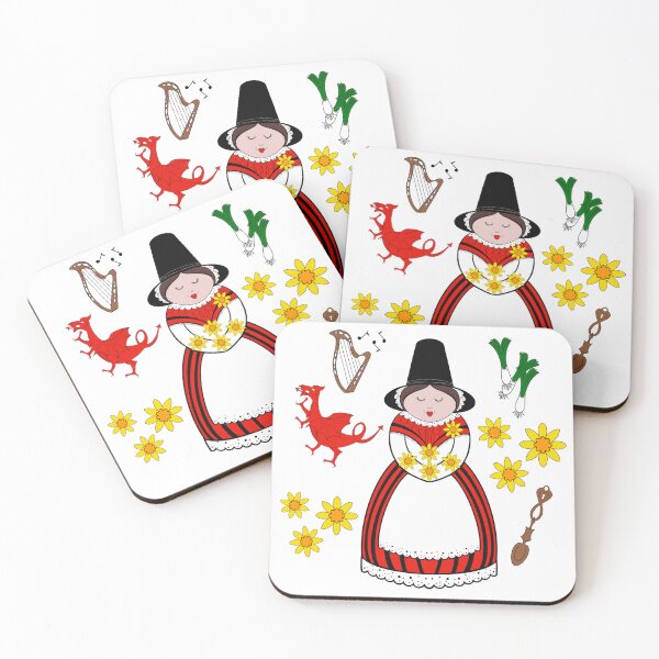 Item preview, A pattern of Welsh Ladies designed and sold by TraceyEvansArt.