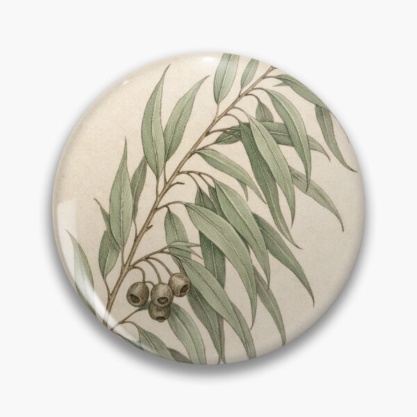 Item preview, Vintage Eucalyptus Branch Print – Minimal Botanical Wall Art designed and sold by Darlin8888.