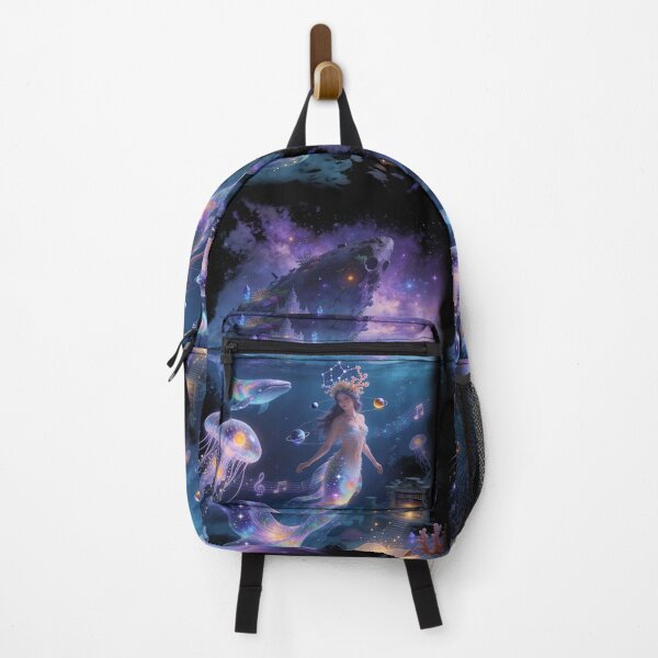 Item preview, Mermaid with luminous jellyfish and whale designed and sold by TOTO GUYANA.