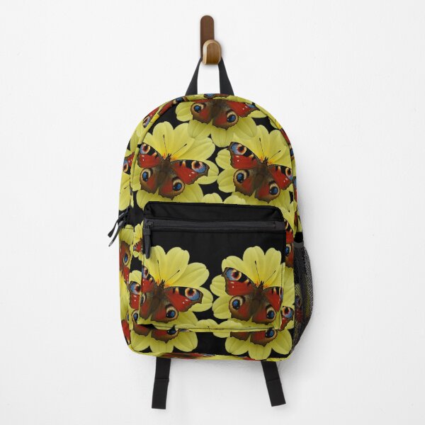 Item preview, Bright Yellow Daisy & Peacock Butterfly designed and sold by pixperienz4u.