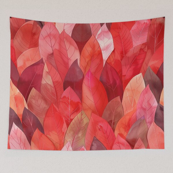 Item preview, Red carpet of leaves designed and sold by Letteraddicted.