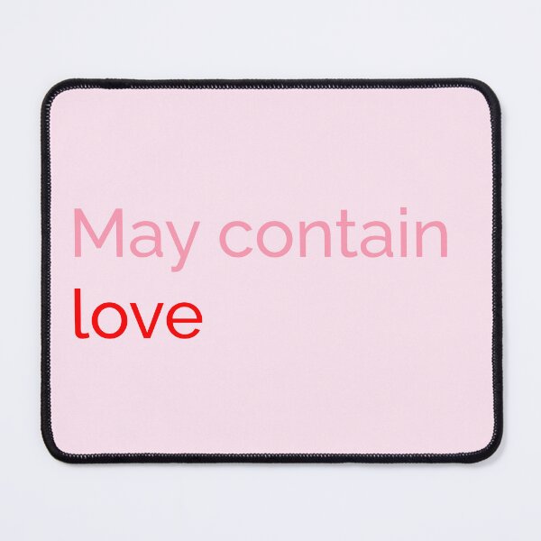 Item preview, May Contain Love – Minimalist Valentine Design designed and sold by stereonut.
