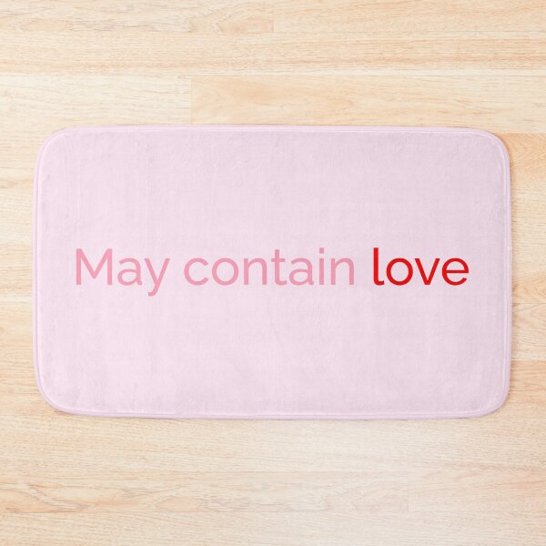 Item preview, May Contain Love – Minimalist Valentine Design designed and sold by stereonut.