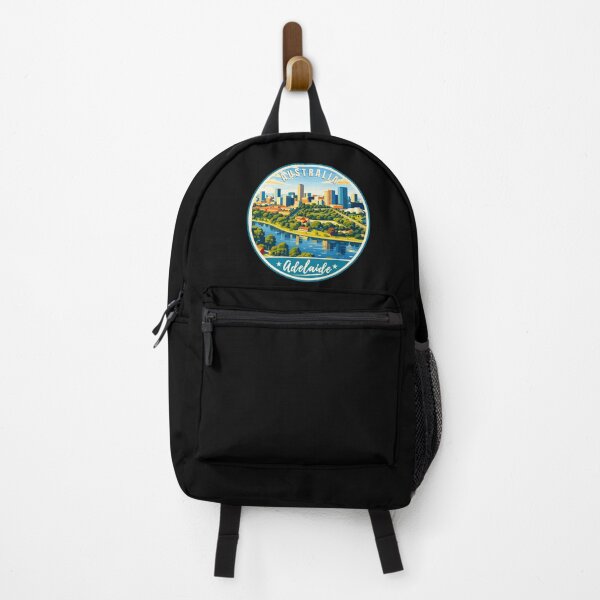 Item preview, Adelaide in South Australia, Retro Travel Art Circle Emblem designed and sold by MaateoDesign.