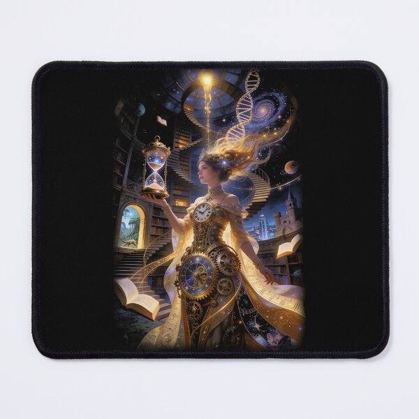 Item preview, Woman surrounded by steampunk elements designed and sold by TOTO GUYANA.