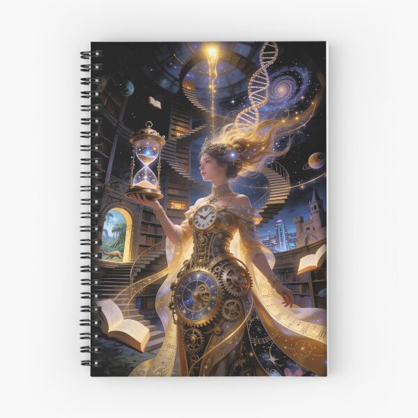 Item preview, Woman surrounded by steampunk elements designed and sold by TOTO GUYANA.