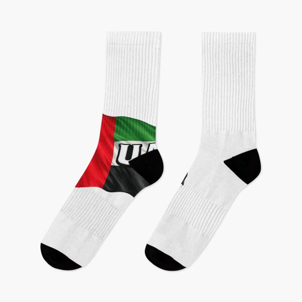 Item preview, UAE Waving Flag Design – United Arab Emirates Patriotic Pride Graphic designed and sold by GarnerSupplyCo.