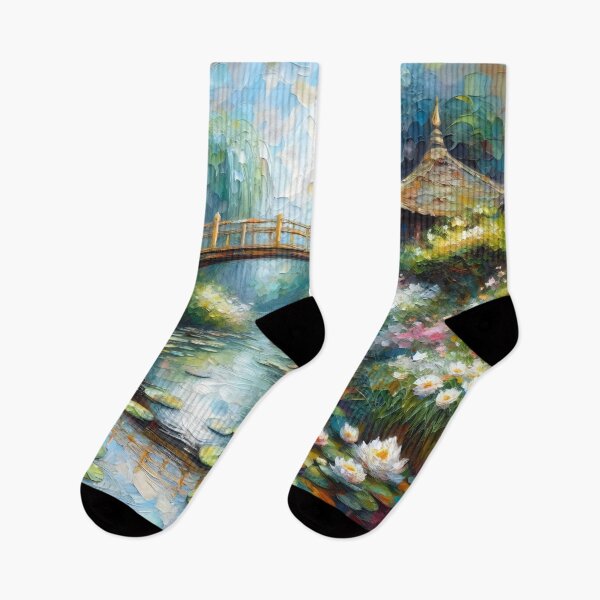 Item preview, Bridge in Blooming Light designed and sold by StudioKansai.
