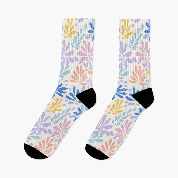 Item preview, Boho Flower Pastel Retro Floral Botanical Pattern designed and sold by SecretDicer.