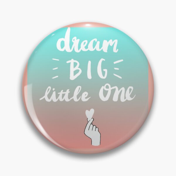 Item preview, Dream Big Little One – Cute Pastel Nursery Quote Art for Kids Room designed and sold by Snapystyle.