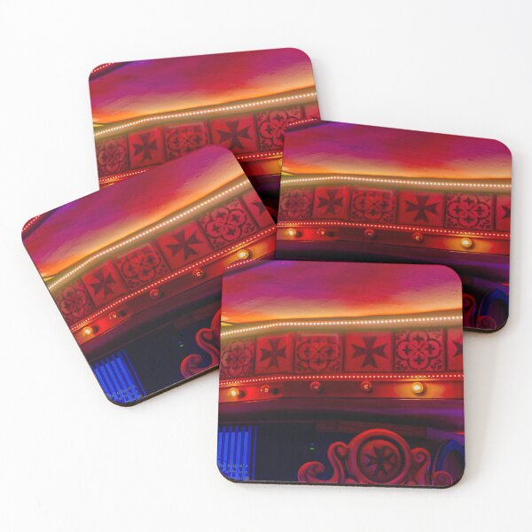 Item preview, Vibrant Neon Carnival Marquee Lights And Retro Fairground Signage At Night designed and sold by Nmallia.