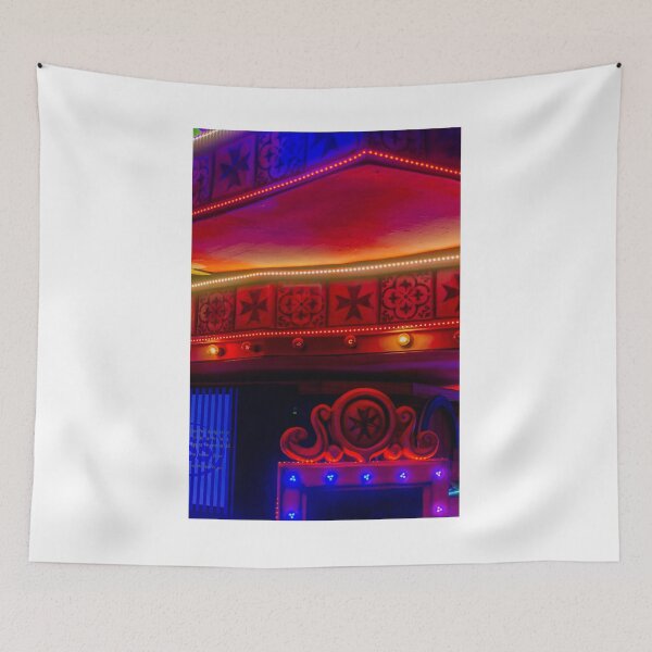 Item preview, Vibrant Neon Carnival Marquee Lights And Retro Fairground Signage At Night designed and sold by Nmallia.