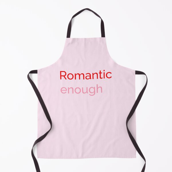Item preview, Romantic Enough – Minimalist Valentine Quote designed and sold by stereonut.