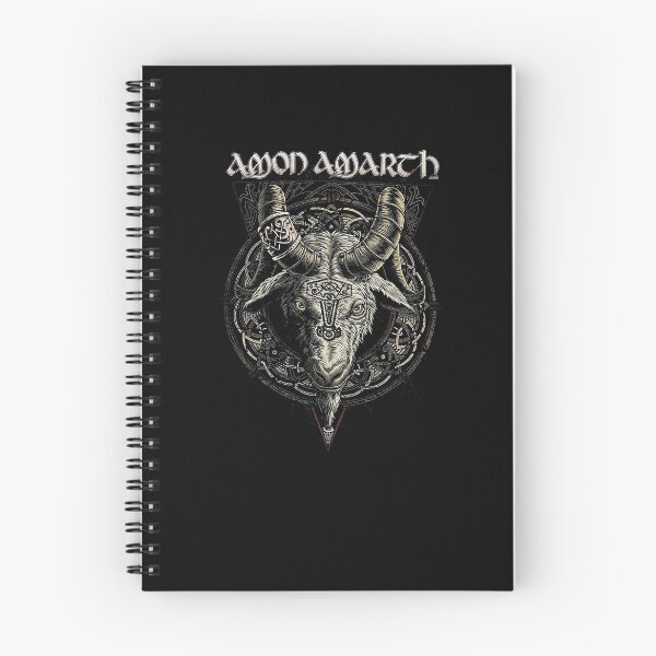 Item preview, Amon Amarth Viking Metal Goat Mandala designed and sold by billyawoodwrd.