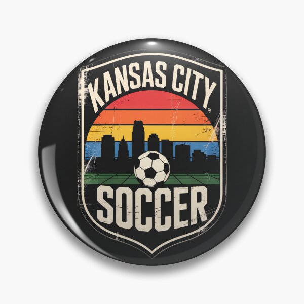 Item preview, Vintage Kansas City Soccer Gift - Retro Badge designed and sold by EverydayThreadz.