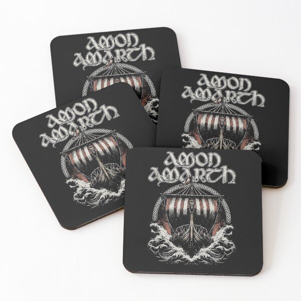 Item preview, Amon Amarth Viking Longship Drakkar Art designed and sold by billyawoodwrd.