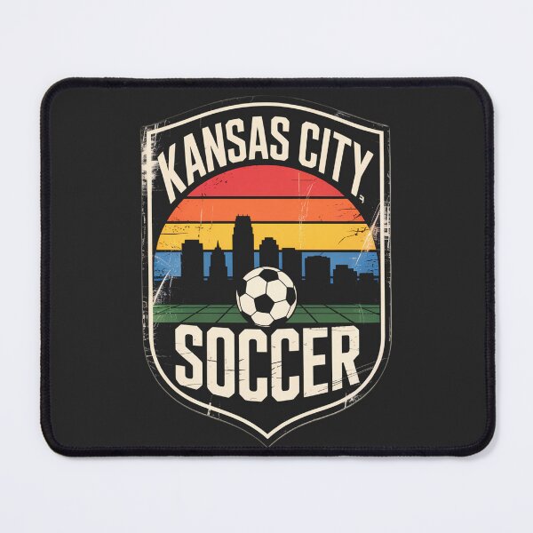 Item preview, Vintage Kansas City Soccer Gift - Retro Badge designed and sold by EverydayThreadz.