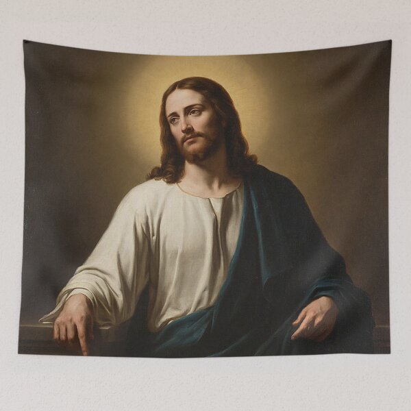 Item preview, The Savior in Reflection designed and sold by aleksandr13.