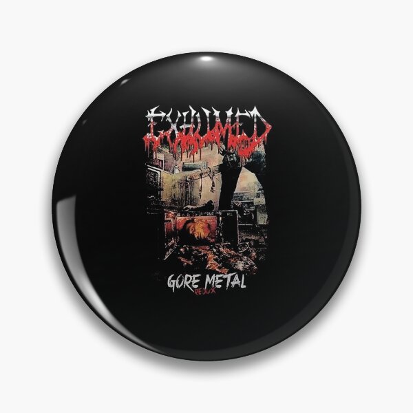 Item preview, Exhumed Gore Metal Redux Deathgrind Art designed and sold by billyawoodwrd.