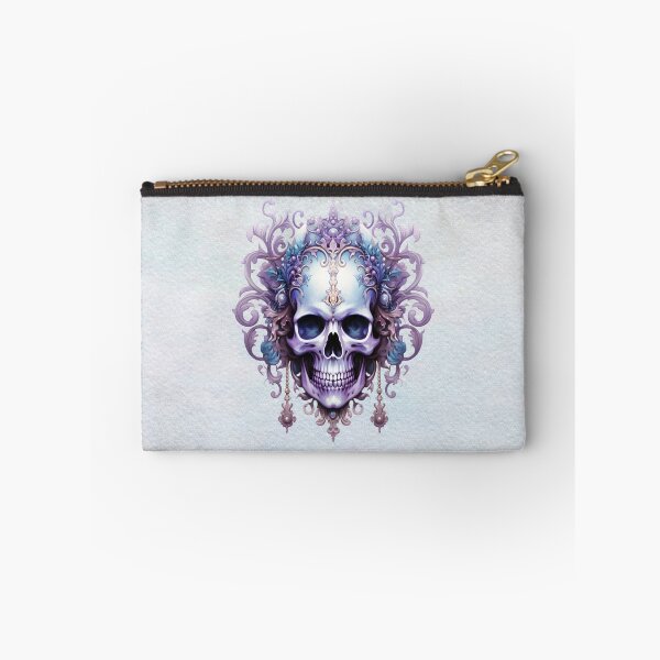 Item preview, Ornate Gothic Skull – Baroque Memento Mori Art designed and sold by MysticOzzy.