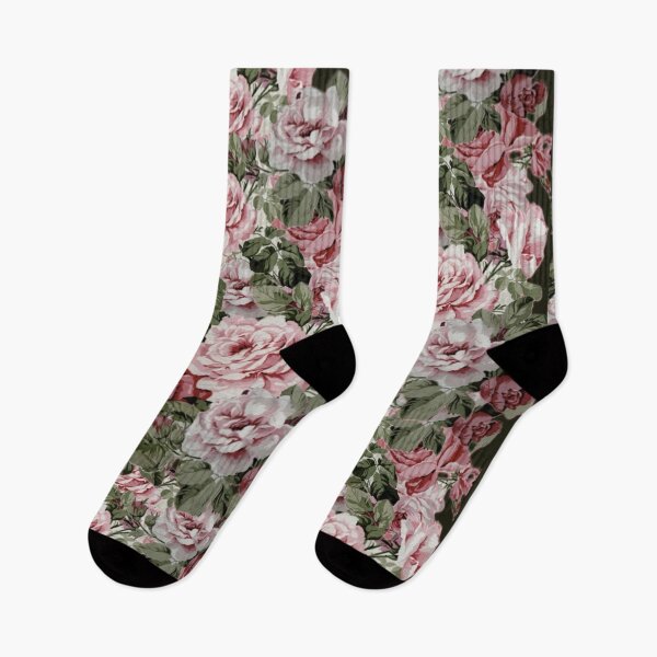 Item preview, Vintage Sanderson Roses Floral Digital Faux Decoupage Collage designed and sold by Licorice Moon.