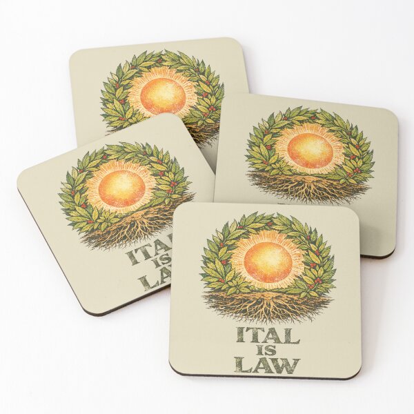 Item preview, Ital Is Law designed and sold by SavvyEarth.