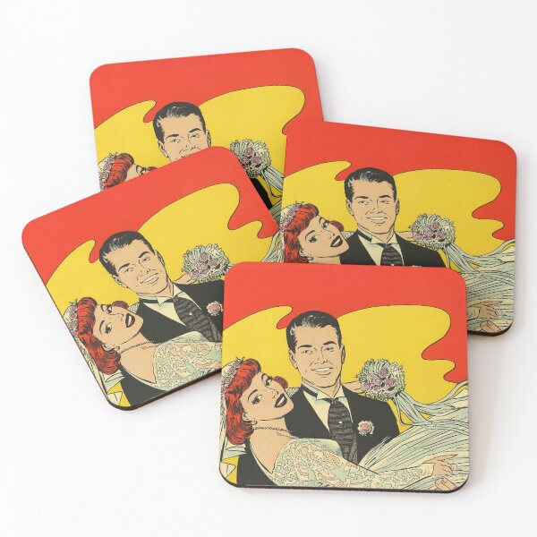 Item preview, Vintage Comic Wedding designed and sold by Analog Aura .