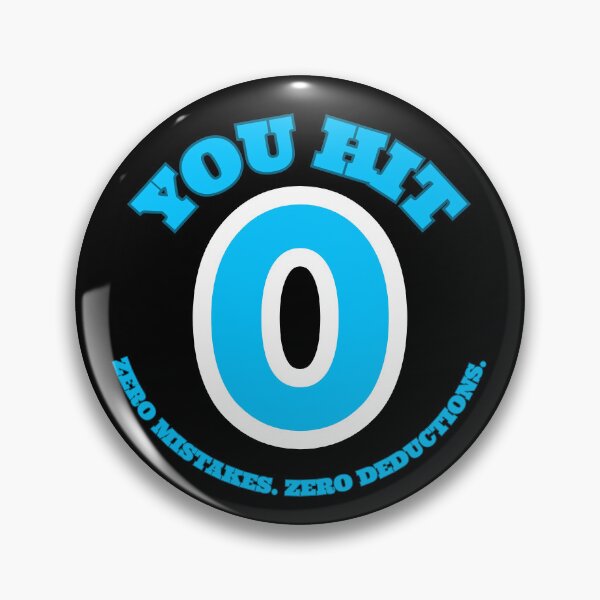 Item preview, Hit Zero Award Blue designed and sold by lexit123.