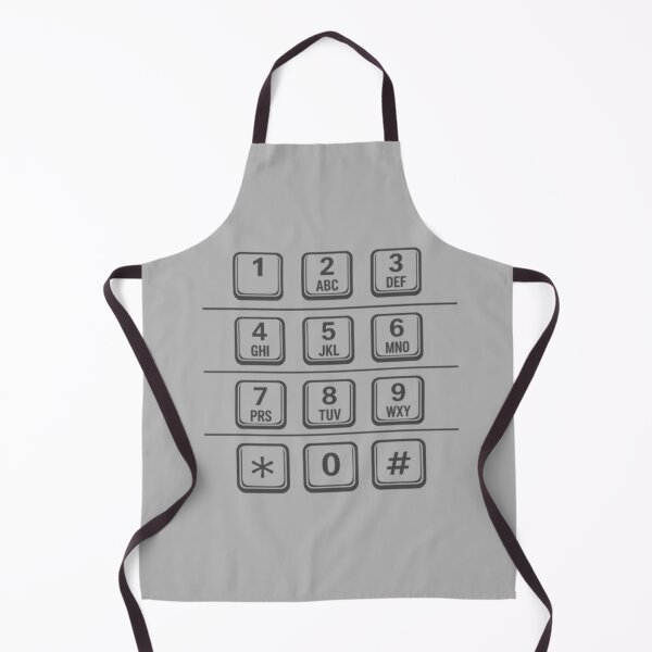 Item preview, Payphone/ATM Numbers Keypad (Gray) designed and sold by CamilasPrints.
