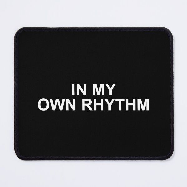 Item preview, In My Own Rhythm Minimalist Shirt designed and sold by T's Tees and Stuff.