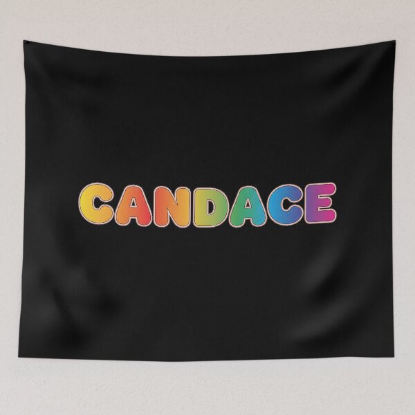 Item preview, ❤️ Candace Personalized Name Wavy Retro Shirt, Coffee Mug, Sticker Gift designed and sold by HelixPedia.