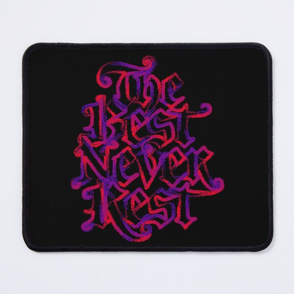 Item preview, The Best Never Rest – Living Typography designed and sold by TOTO GUYANA.