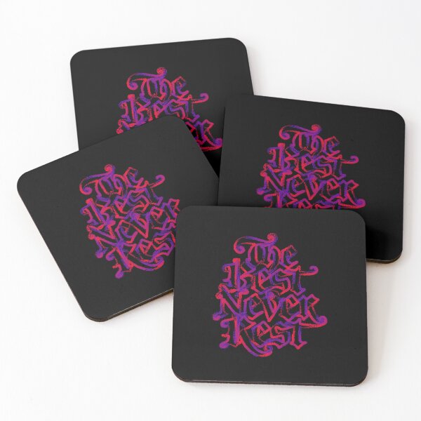 Item preview, The Best Never Rest – Living Typography designed and sold by TOTO GUYANA.
