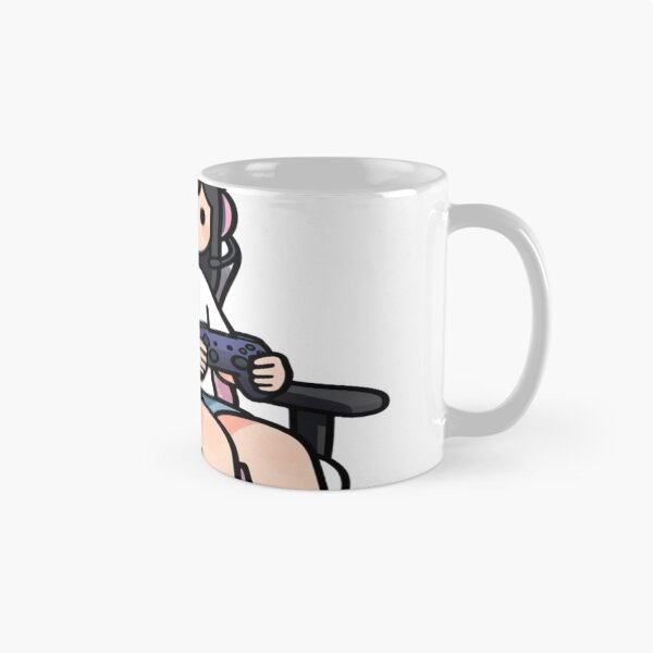 Item preview, Cute Gamer Girl Pink Kawaii Gaming Setup designed and sold by ItzLacarth.