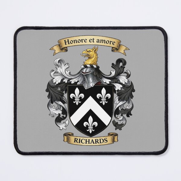 Item preview, The Richards Family Coat of Arms designed and sold by BagTown Clans.