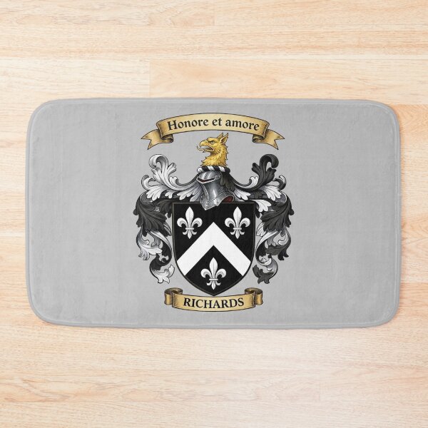 Item preview, The Richards Family Coat of Arms designed and sold by BagTown Clans.
