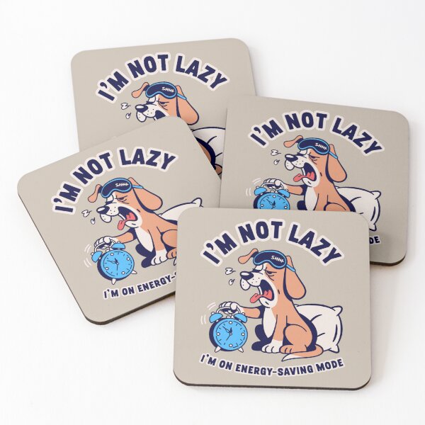 Item preview, sleepy dog - cute dog - nap time - nap lover - snooze mode - snooze button - alarm clock - do not disturb - shhh - sleep mask - tired humor - sleepy vibes - weekend mood designed and sold by JansenGS.