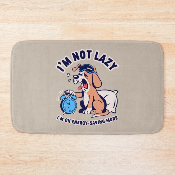 Item preview, sleepy dog - cute dog - nap time - nap lover - snooze mode - snooze button - alarm clock - do not disturb - shhh - sleep mask - tired humor - sleepy vibes - weekend mood designed and sold by JansenGS.