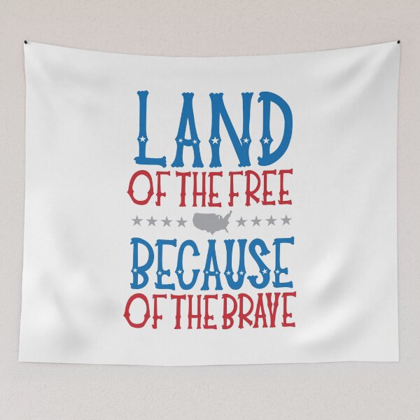 Item preview, Free & Brave designed and sold by Texas Southern Studio.