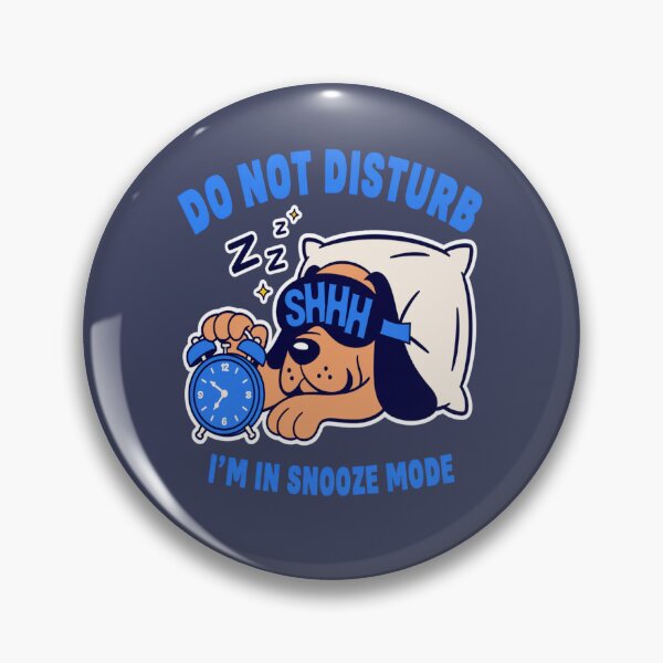 Item preview, sleepy dog - cute dog - nap time - nap lover - snooze mode - snooze button - alarm clock - do not disturb - shhh - sleep mask - tired humor - sleepy vibes - weekend mood designed and sold by JansenGS.