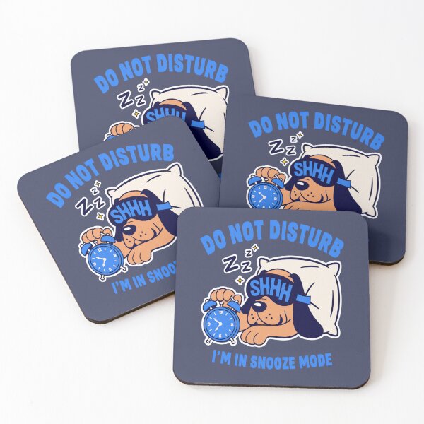 Item preview, sleepy dog - cute dog - nap time - nap lover - snooze mode - snooze button - alarm clock - do not disturb - shhh - sleep mask - tired humor - sleepy vibes - weekend mood designed and sold by JansenGS.