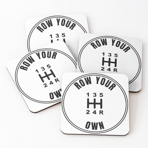 Item preview, Row Your Own Sticker – Manual Transmission Car Decal designed and sold by gwandi.
