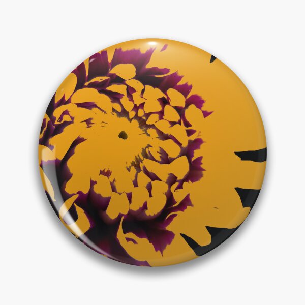 Item preview, Orange purple dahlia summer flower designed and sold by pixperienz4u.